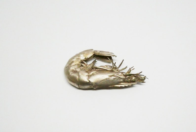 Object of curiosity, shrimp cast bronze image 2