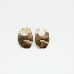 Earring CHIPS of bronze image 1