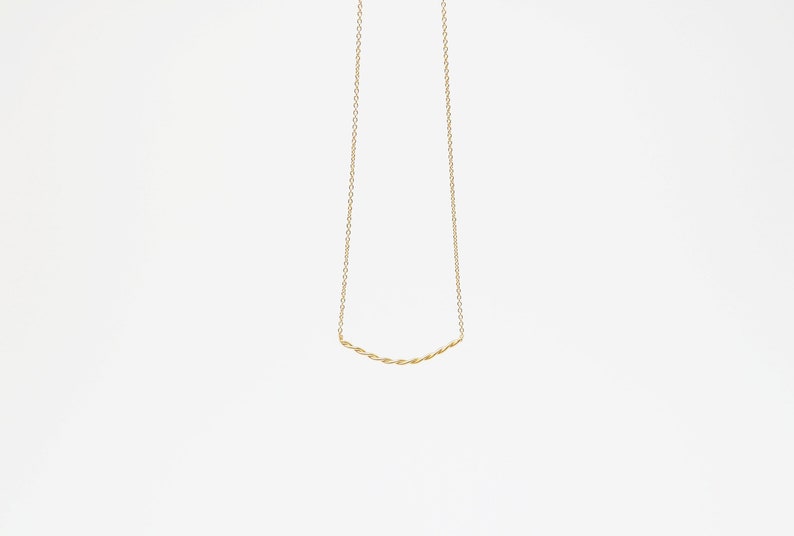 Torsade Vermeil Necklace image 1