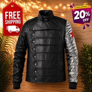 Black Leather Tactical Jacket, Cyberpunk Biker Jacket, Armored Cosplay Costume, Gothic Motorcycle Jacket, Halloween Outfit
