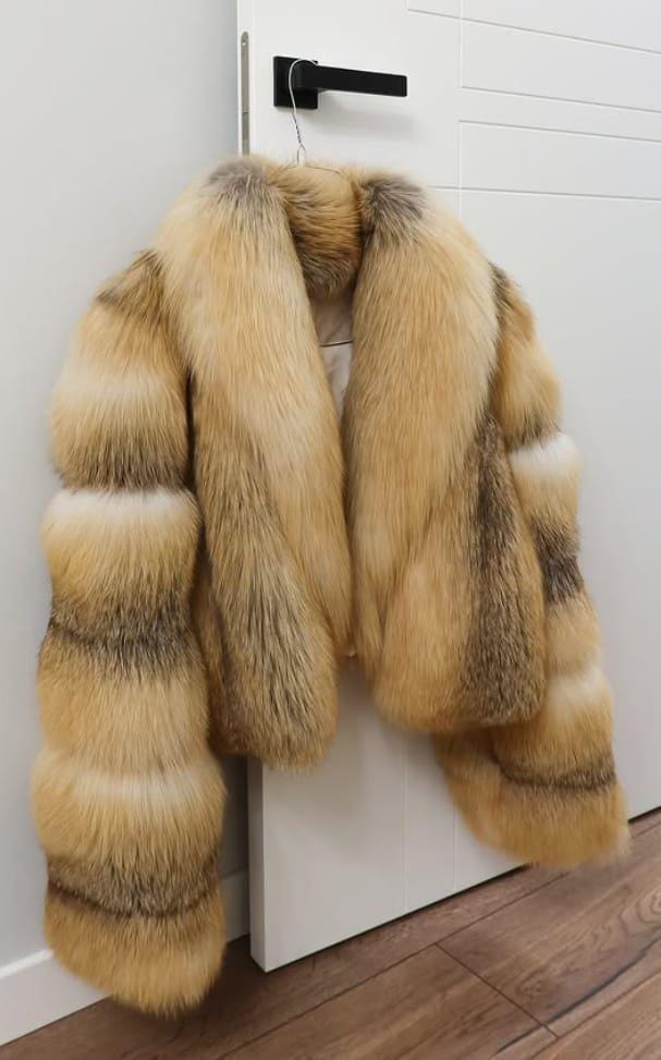 Fox Fur Jacket - Etsy UK