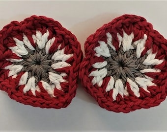 Car Cup Holder Car Coaster, Cute Car Accessory, Teacher Gift, Stocking Stuffer, Truck Coaster, Crochet, Mans gift One of a Kind, Unique