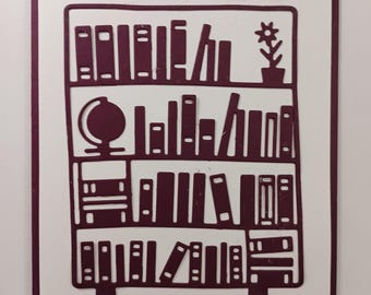 Librarian, Books, Bookshelf, Birthday, Retirement,Best Wishes, Book Lover, Dewey Decimal, Reader, Congratulations