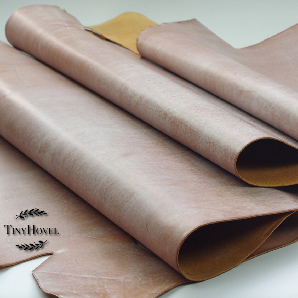 Brown Leather Scraps Leather Offcuts Brown of Leather Off Etsy