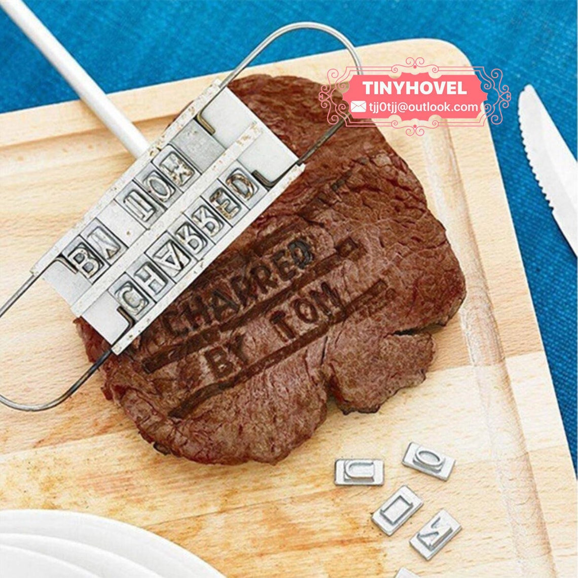 Creative Changeable 55 Letters Steak Branding Iron BBQ Tool Etsy
