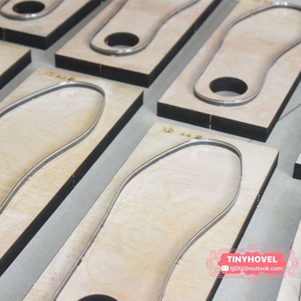 The insoles / shoes insoles Steel Rule Die Cut Cutting Mold Etsy