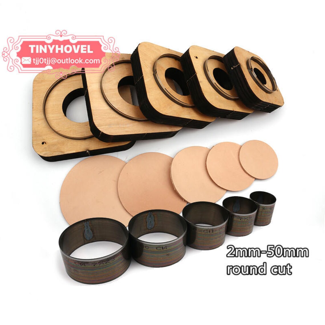 2mm50mmdia Steel Rule Die Cut Circle Cutting Mold for Etsy