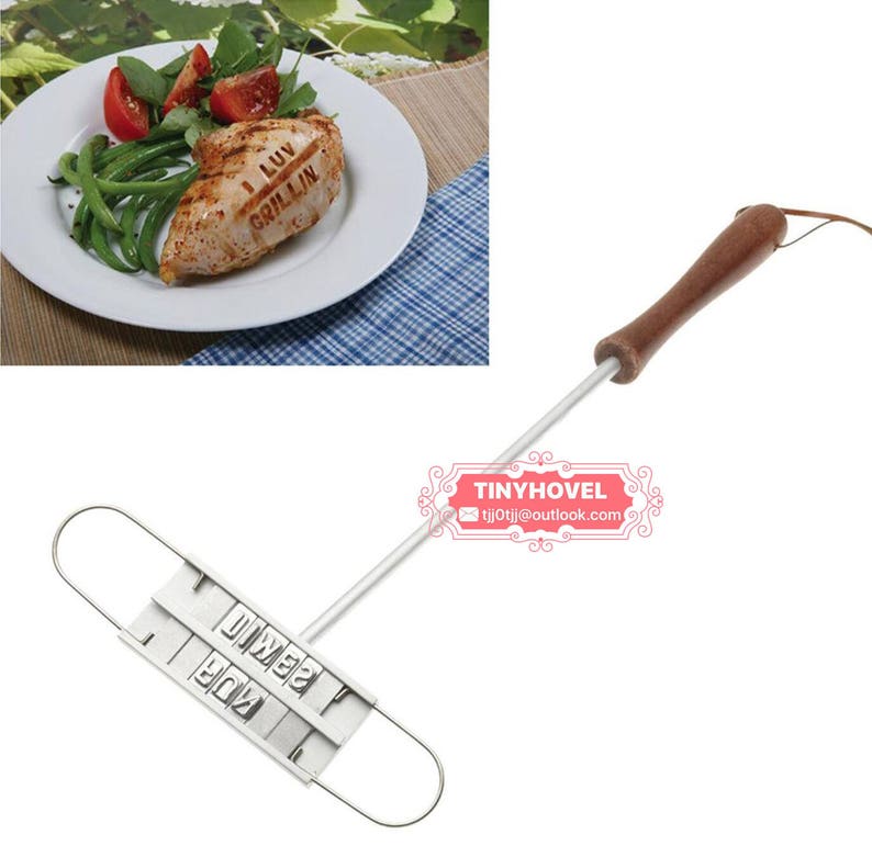 Creative Changeable 55 Letters Steak Branding Iron BBQ Tool Etsy