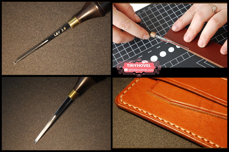 Leather Edge Beveler Leather Edge Stitching Groover Set Etsy