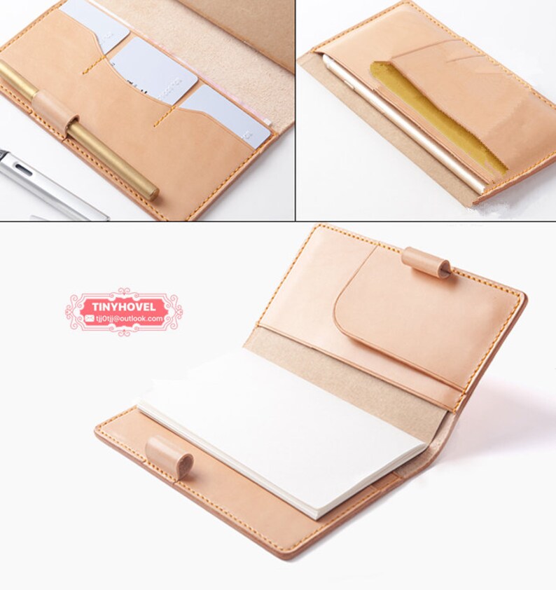 Traveler's Notebook / Leather Journal/ Customize Notebook Etsy