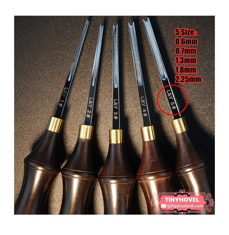 Leather Edge Beveler Leather Edge Stitching Groover Set Etsy