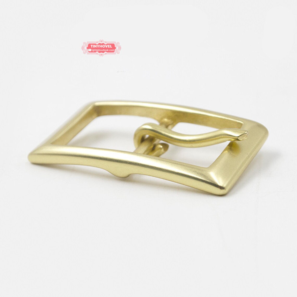 15mm25mm Natural Brass Center Bar Buckle Heel Bar Buckle Etsy