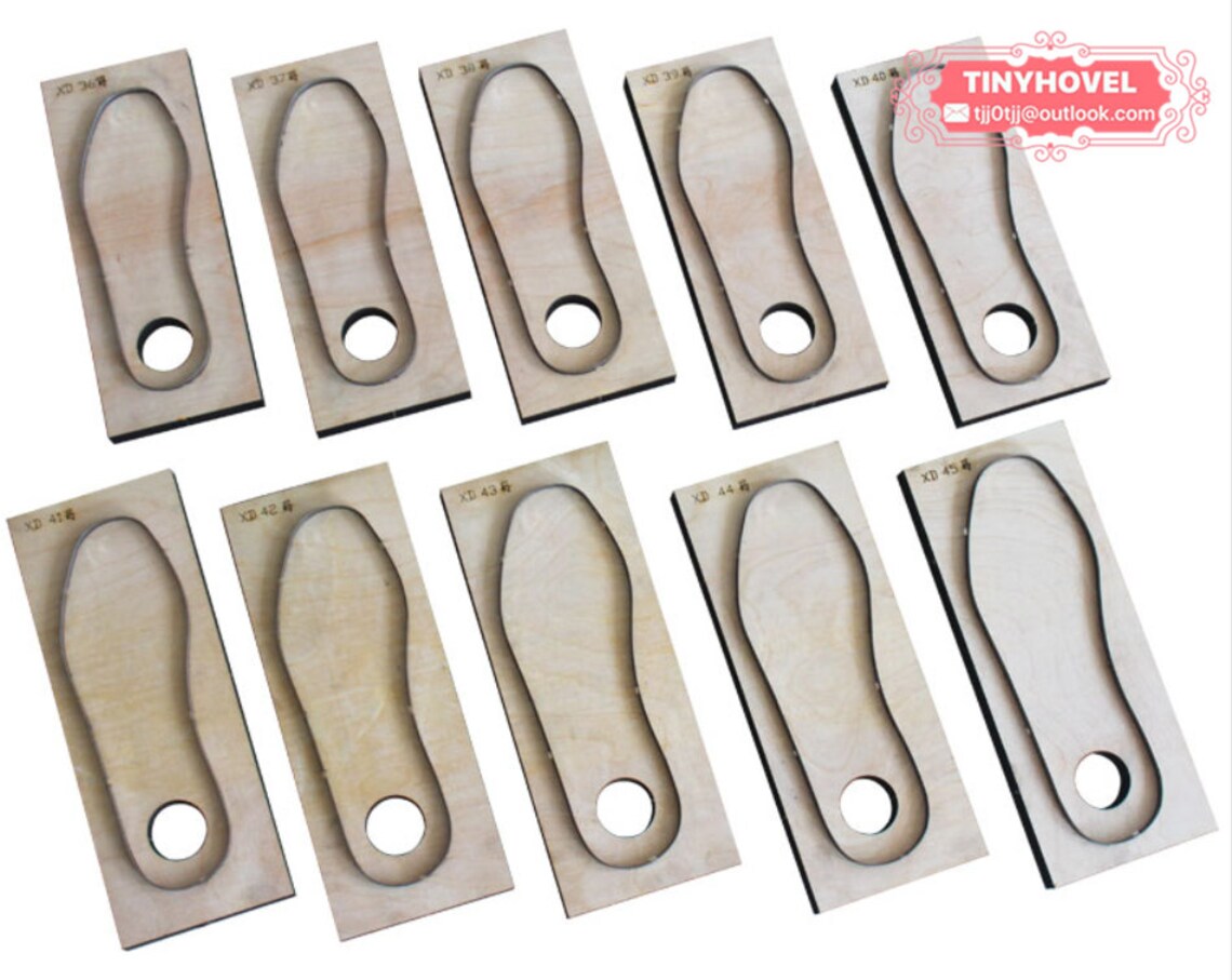 The insoles / shoes insoles Steel Rule Die Cut Cutting Mold Etsy