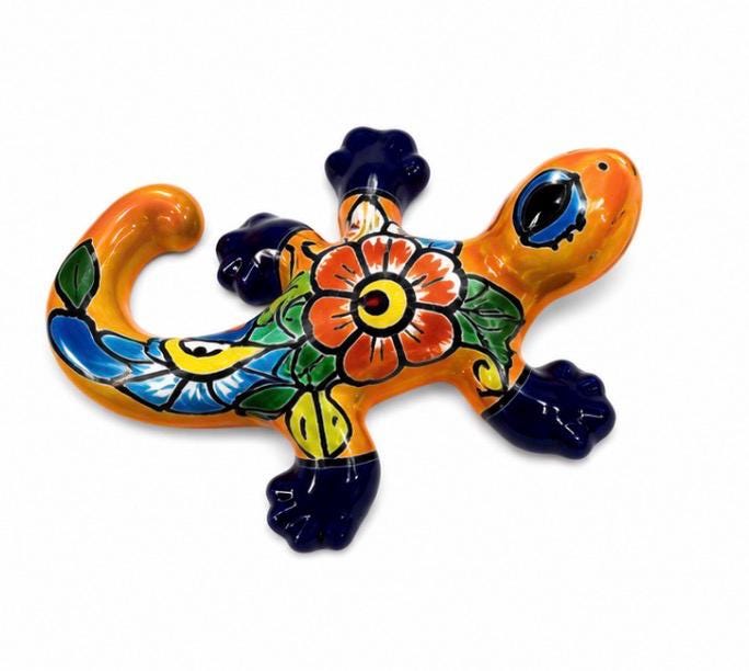 Mexican clay lizard - Etsy 日本
