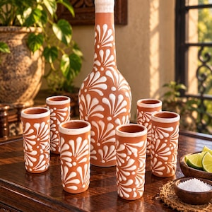 Clay Tequila Decanter - Etsy
