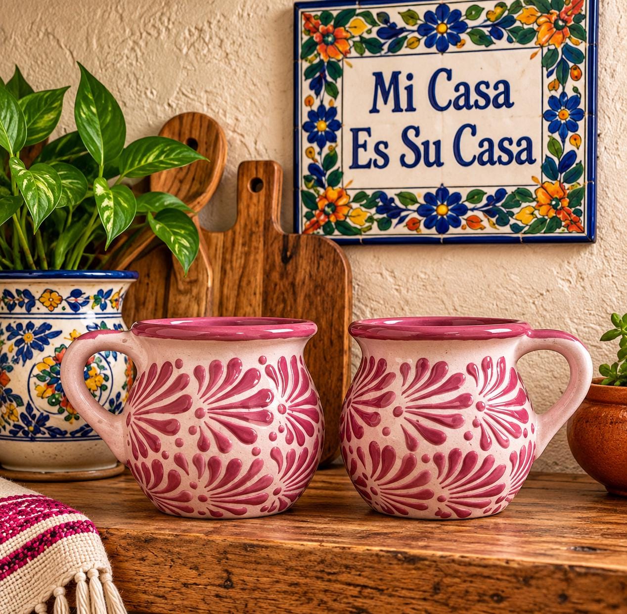 メキシコのタラベラカップ - Etsy 日本
