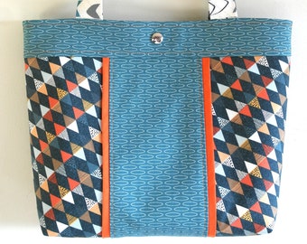 Tote Bag Sewing Pattern Harlequin Tote PDF Digital Download Bagmaking Patterns