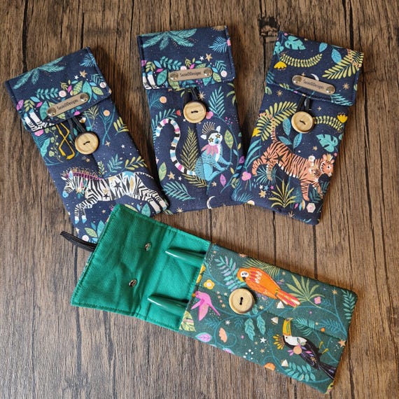Sewing Pattern Pen Case or Craft Tool Pouch Easy Gifts to Make Sew and Sell