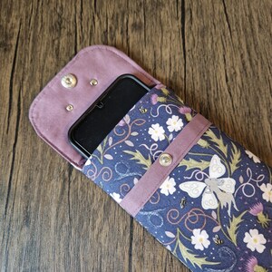 Padrão de costura para capa de celular 2 tamanhos bolsa para smartphone imagem 4