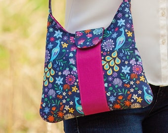 Purse Sewing Pattern Hobo Handbag PDF Digital Download Bagmaking Patterns