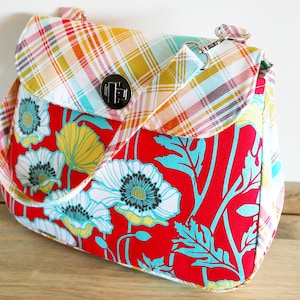 Handtasche Schnittmuster Notting Hill PDF Download Grosse Geldbörse Schnittmuster