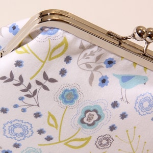 6 inch Purse Frame Sewing Pattern Grace Clutch image 2