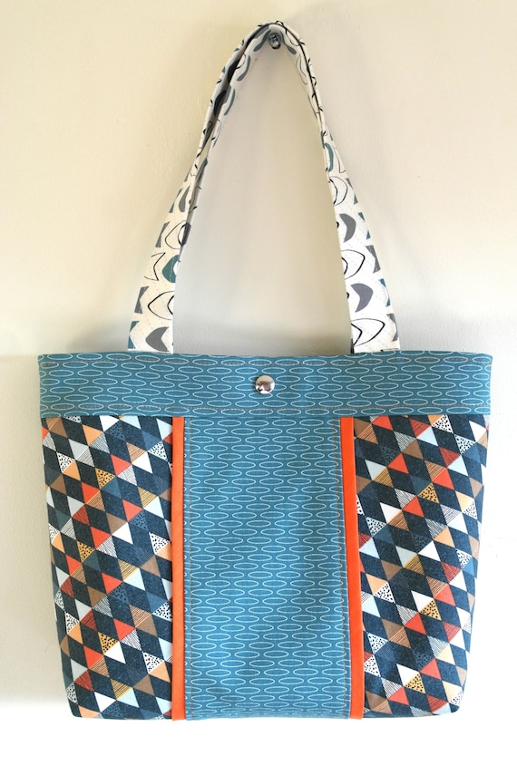 Tote Bag Sewing Pattern Harlequin Tote PDF Digital Download | Etsy