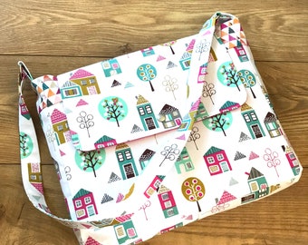 Messenger Bag Sewing Pattern Easy to Make PDF Bagmaking Patterns