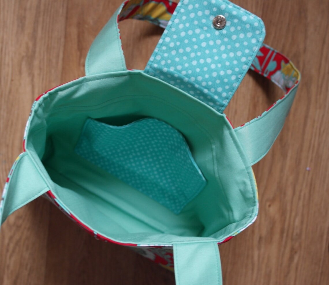 Purse Sewing Pattern Large Retro Style Handbag PDF Download Etsy UK