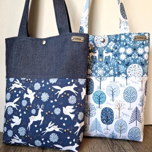 Beginner Tote Bag Sewing Pattern PDF Bagmaking Patterns