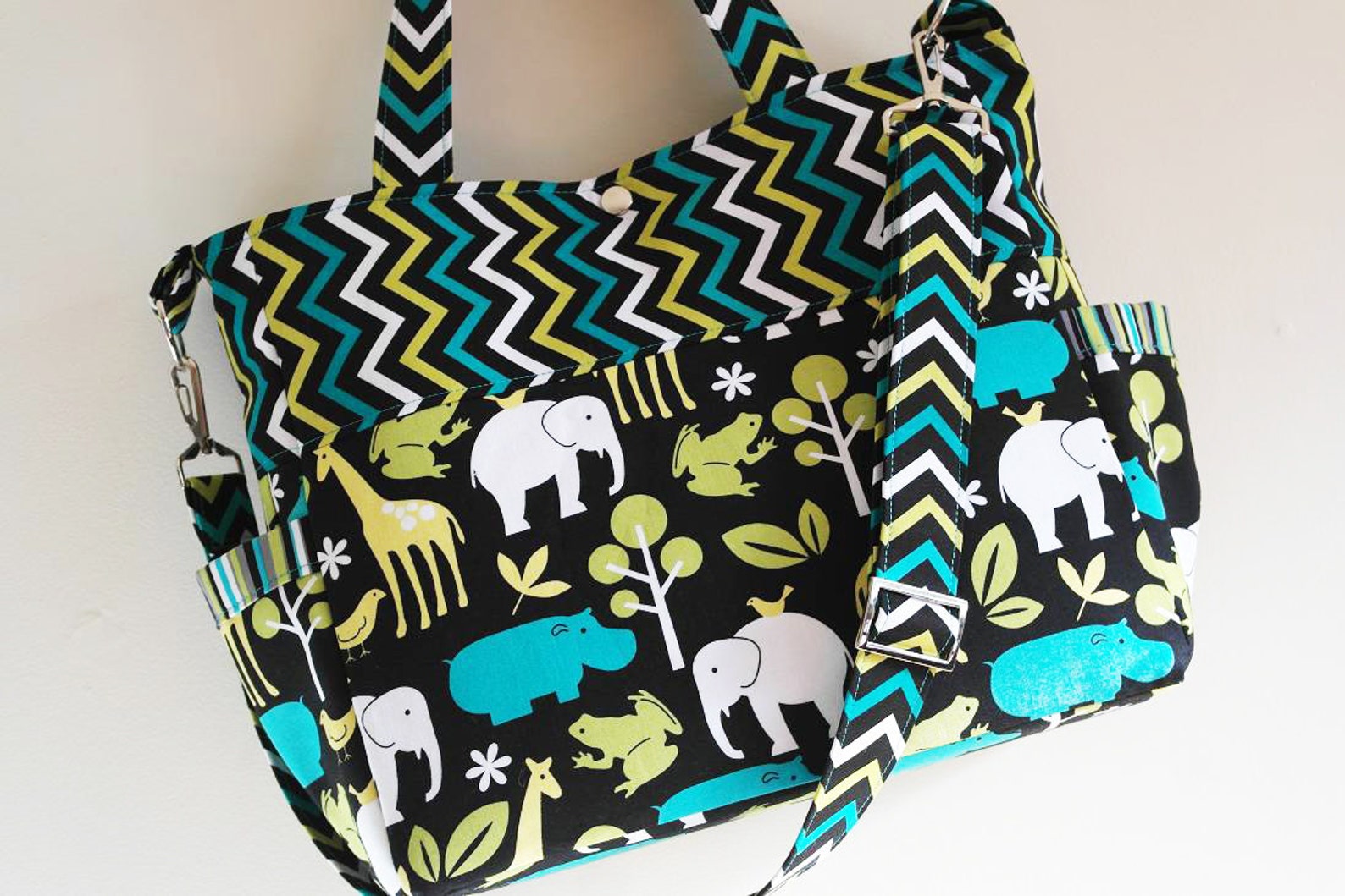 Large Diaper Bag Pattern Baby Nappy Bags Sewing Patterns PDF Etsy