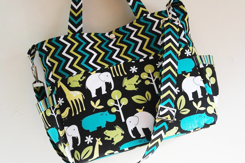 Large Diaper Bag Pattern Baby Nappy Bags Sewing Patterns PDF Etsy