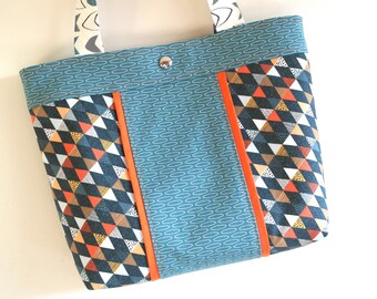 Tote Bag Sewing Pattern easy-to-sew PDF Digital Download Bagmaking Patterns