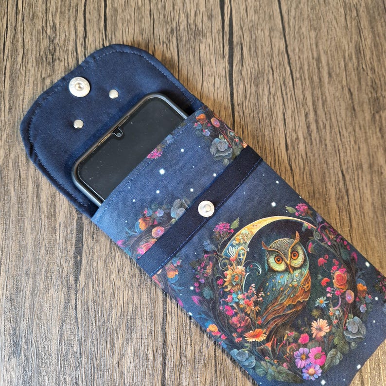 Padrão de costura para capa de celular 2 tamanhos bolsa para smartphone imagem 6