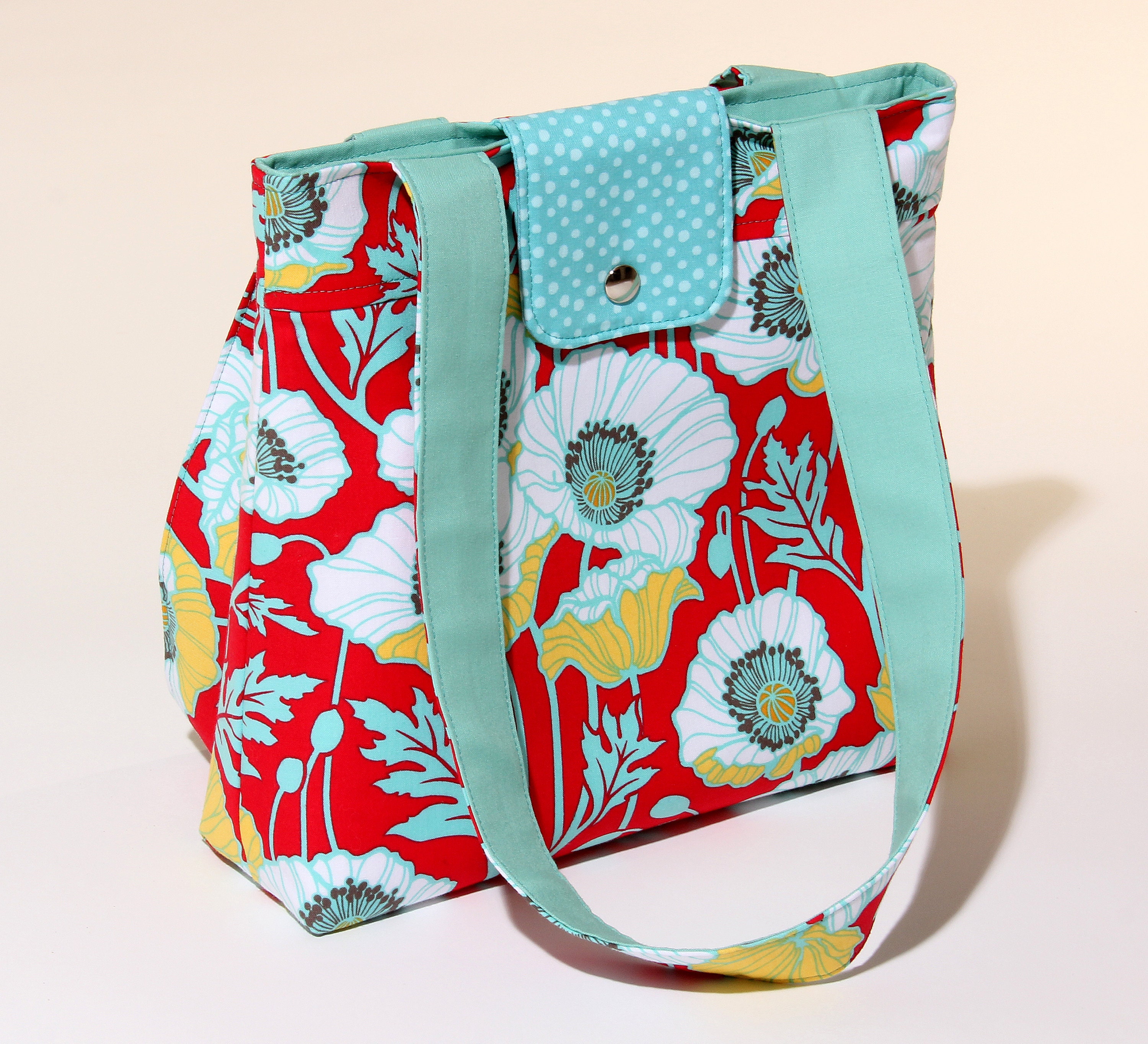 Purse Sewing Pattern Large Retro Style Handbag PDF Download | Etsy