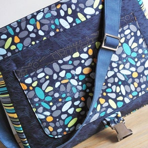 Messenger Bag Sewing Pattern Barcelona Bag Patterns PDF Download image 4