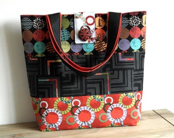 Tote Bag Sewing Pattern Uptown Luxury Shopper Bagmaking Patterns PDF Digital Download