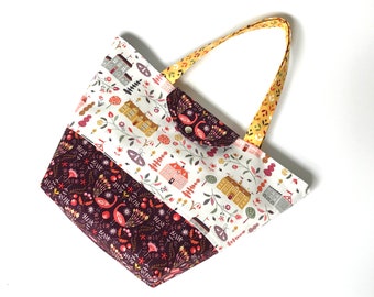 Tote Bag Sewing Pattern Elinor PDF Bagmaking Patterns
