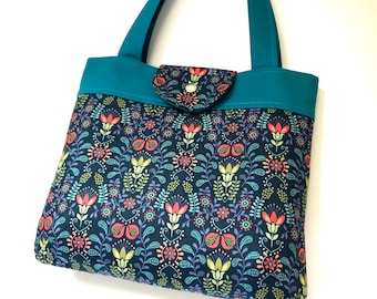 Handbag Sewing Pattern Floral Garden Purse PDF Bagmaking Patterns