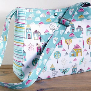 Diaper Bag Pattern Petite Street Nappy Bag Sewing Pattern by SusieDDesigns