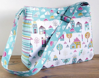 Diaper Bag Pattern Petite Street Nappy Bag Sewing Pattern by SusieDDesigns