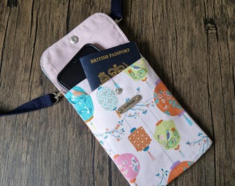 Paspoort en telefoon Cross-body naaipatroon Reistas Tassen maken
