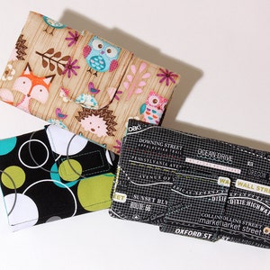 Wallet Pattern Tri-fold Card & Cash Wallet Sewing Pattern by SusieDDesigns image 2