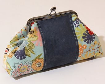 Clutch Sewing Pattern 6 inch Kiss-lock Purse Frame Bagmaking Patterns