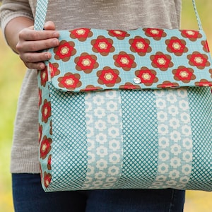 Messenger Bag Sewing Pattern PDF Digital Download Bagmaking Patterns