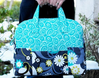Weekender Travel Bag Pattern PDF Download Overnight Bag Sewing Patterns
