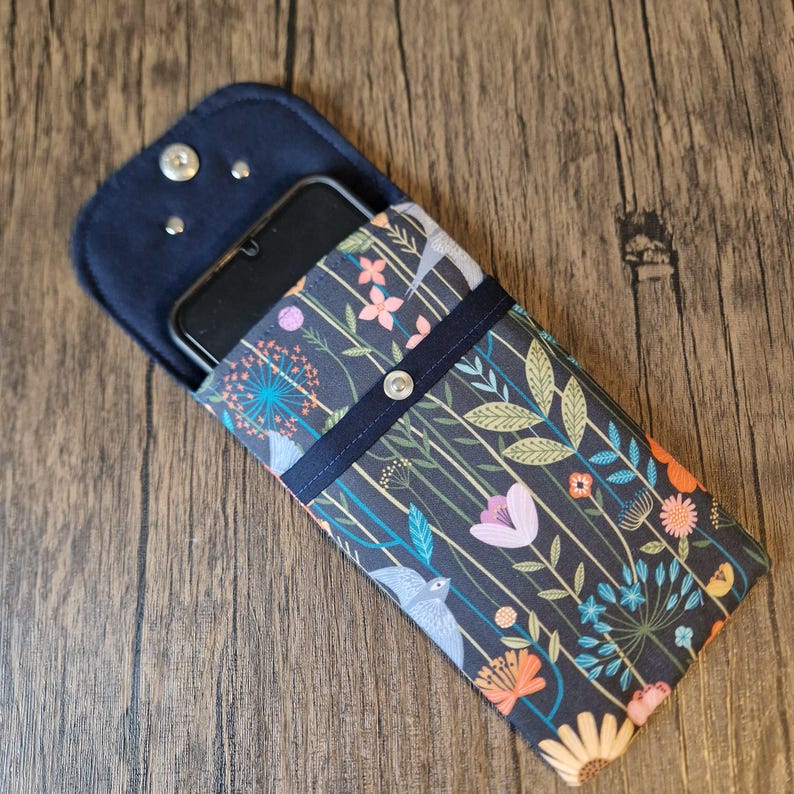 Padrão de costura para capa de celular 2 tamanhos bolsa para smartphone imagem 5