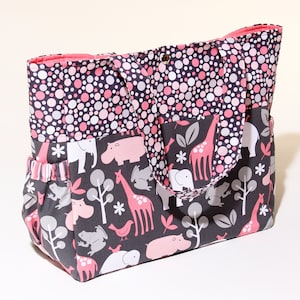 Windeltasche Schnittmuster PDF Download Millie Windeltasche