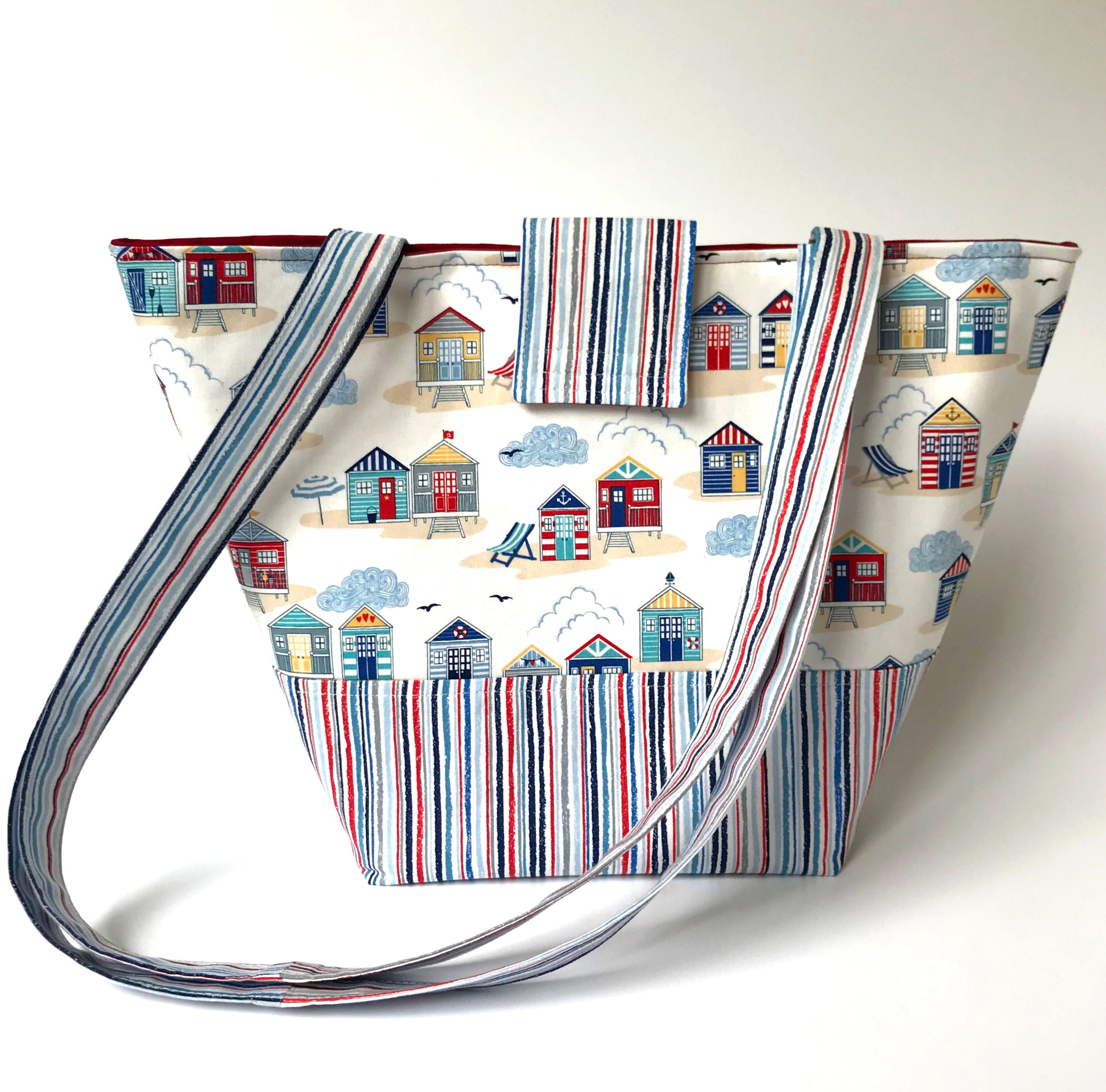 Tote Bag Sewing Pattern Sail Away Beach Bag PDF Bagmaking Etsy UK