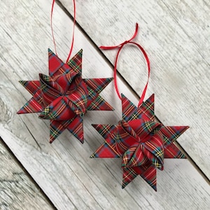 Royal Stewart Tartan Plaid Ornament